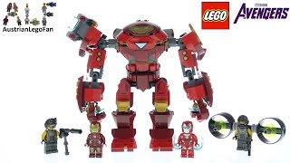 LEGO Marvel 76164 Iron Man Hulkbuster versus A.I.M. Agent Speed Build