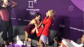 Aljona Savchenko and Bruno Massot - Winning Gold Pyeongchang 2018 Olympics - Rea