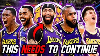 The Lakers are Looking DOMINANT and it's Thanks to THIS.. | Here's What MUST Continue for Them!