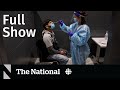 CBC News: The National | Airport testing, Jobs numbers, Jan. 6 hearings