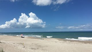 Blockhouse Beach at Patrick Air Force Base in 4k Ultra HD