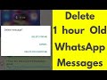 How to Delete Whatsapp Messages From Both Sides Delete For Everyone After Long Time