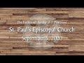 Worship for September 6 - The Fourteenth Sunday after Pentecost - The Rev. David Milligan, Homilist