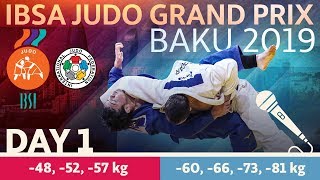 IBSA Judo Grand Prix Baku 2019: Day 1