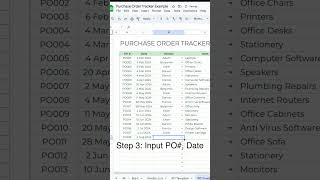 How to Track POs in less than a minute? #purchaseorder
