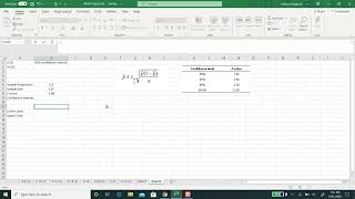 BA Vlab  Ch6  Confidence Interval for a Proportion