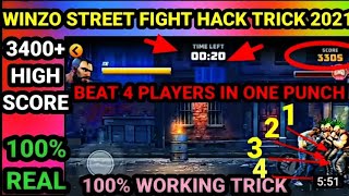 Winzo gold street fight new hack trick 2022|| 100% working | Real Gameplay #winzohacktrick