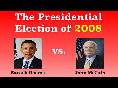 Which was unique about the 2008 presidential election?