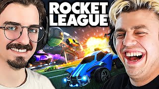 Papaplatte spielt Rocket League mit Rumathra