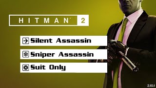 Hitman 2 - Bangkok - Silent Assassin Suit Only Sniper Assassin (with unlocks) - Master Difficulty