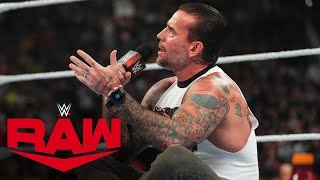 CM Punk to Drew McIntyre: “I’ll make your life a living hell”: Raw highlights, A