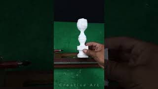 unique tricks for thermocol carving || # shorts