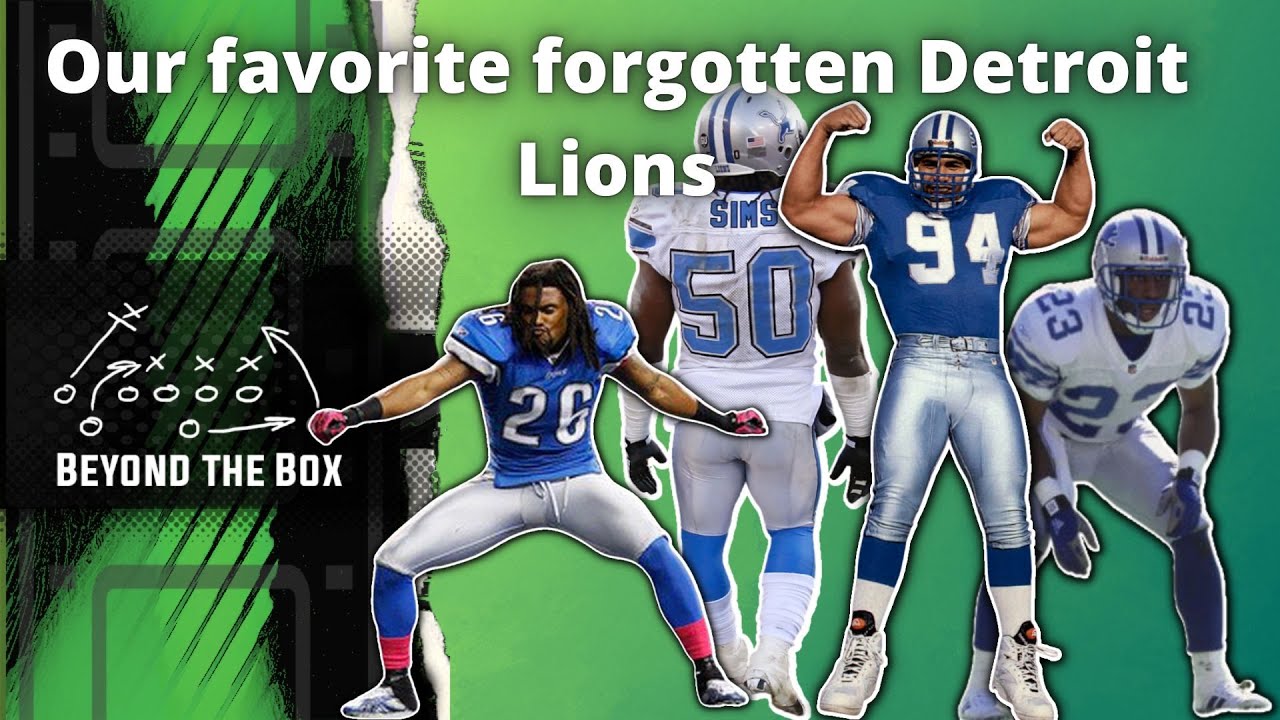 Beyond The Box: Our Favorite Forgotten Detroit Lions - YouTube