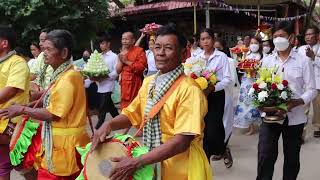 ពិធីបុណ្យបំបួសកុលបុត្រ ចំនួន ៥៥ រូប វត្តប្រាសាទនាងខ្មៅ