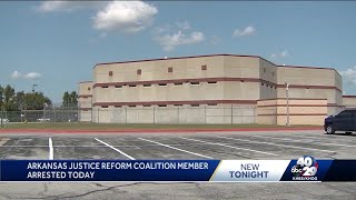 Arkansas justice reform advocate found in contempt, sent to Benton County jail