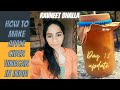 Apple Cider Vinegar Update Day 12 (Let's make ACV at Home Tutorial by Ravneet Bhalla)