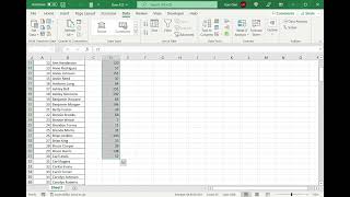 How to do random sampling in Excel