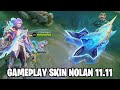 GAMEPLAY SKIN NOLAN 11.11 THE NAVIGATOR & XAVIER STARLIGHT HARDLIGHT ARTIFICER MOBILE LEGENDS