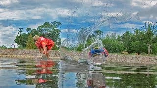 ベイブレード神業 夏休み編 | KAMIWAZA (Beyblade Burst Trick Shots Summer Edition)