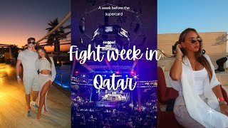 Fight week in Qatar 🇶🇦 | KELLISE CADDIS