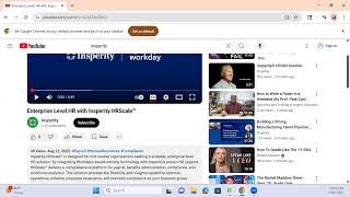 YouTube Optimization Analysis of Insperity | HRScale™ & HR360 Video Review