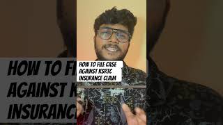 How to file for KSRTC insurance claim #ksrtc  #kerala #automobile #instagram #police