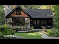 the cottage living rustic log cabin with french house inspired