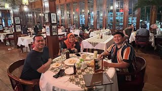 Pertama kali makan di Cafe Batavia gimana dalamnya dan harganya? Sekaligus wisata malam di Kota tua