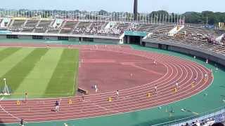 第４１回関東中学校陸上競技大会　男子共通４×１００ｍR　決勝