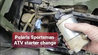 Polaris Sportsman starter replacement - sportsman 400, 500 and more