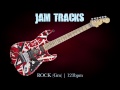 rock guitar backing track gm 129 bpm