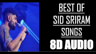 Sid Sriram BEST TELUGU SONGS | SID SRIRAM HITS | 8D AUDIO | SID SRIRAM 2020 Jukebox | 8DSONGSTAPE❤️