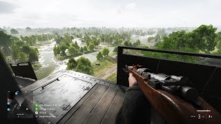 Battlefield 5: Kar98k Iron Sight Gameplay (No Commentary)