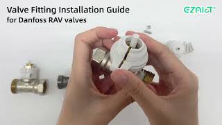 EZAIoT Valve Fitting Installation Guide - Danfoss RAV valves