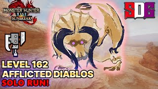 Monster Hunter Rise: Sunbreak | Level 162 Afflicted Diablos | Switchaxe Solo Run