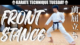 Karate Front Stance Complete Tutorial! (Zenkutsu Dachi)
