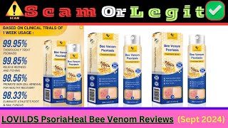 LOVILDS PsoriaHeal Bee Venom Review (Sept 24) Is LOVILDS™ PsoriaHeal Bee Venom Psoriasis Spray Real?