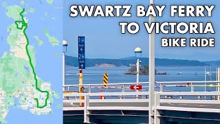 Swartz Bay Ferry to Victoria Bike Ride