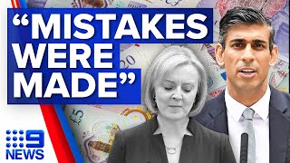 ‘Profound economic crisis’: New UK PM promises to fix mistakes | 9 News Australia