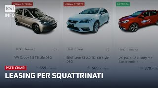 Leasing per squattrinati - Patti Chiari| RSI Info