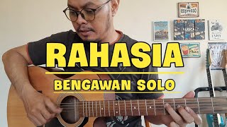 Tutorial petikan melodi Bass bengawan solo bikin CANDU‼️ #tutorialgitar #melodibasskeroncong