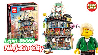 LEGO NinjaGo City | Lepin 06066 | Unofficial lego BRICK EASY