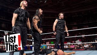 5 Legends The Shield eliminated: List This!