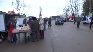 Пятничный рынок в станице, 19 марта, Краснодарский край.