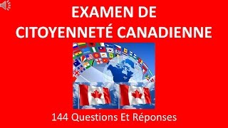 Examen De Citoyenneté Canadienne 2016