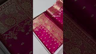 Banarasi Silk Dhola Silk Saree #saree #kushinagar #banarasisilksaree #indiansaree #silksaree #india