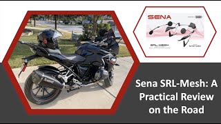 BMW R 1250 RS - Sena SRL Mesh Practical Review on the Road