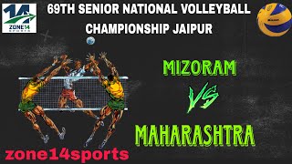 MIZORAM VS MAHARASHTRA  | SENIOR NATIONAL VOLLEYBALL CHAMPIONSHIP