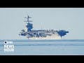 U.S. deploys aircraft carrier to Caribbean as strikes on suspected drug boats intensify
