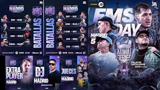 FMS World Series 2025 | Jornada 5 🇪🇸 | Enfrentamientos, predicciones, DJ, y más 🔥😎💪🏻